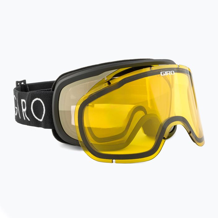 Γυναικεία γυαλιά σκι Giro Moxie μαύρο πυρήνα φως/αμπερ χρυσό/κίτρινο