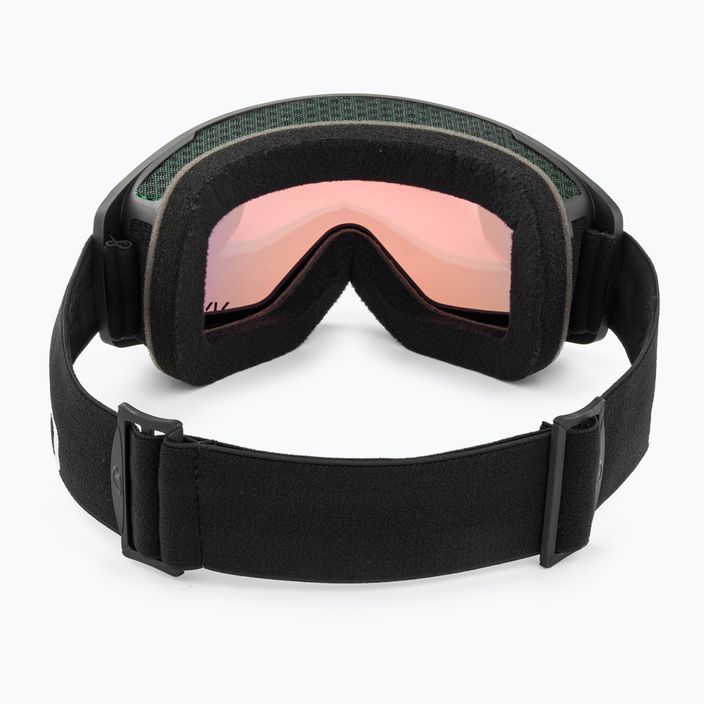 Giro Index 2.0 μαύρα γυαλιά σκι με λογότυπο/ζωντανό κόκκινο 3