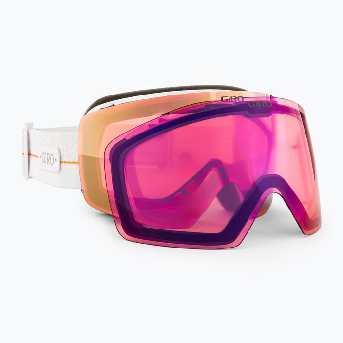 Γυναικεία γυαλιά σκι Giro Contour RS λευκό craze/ζωντανό ροζ χρυσό/ζωντανό υπέρυθρο