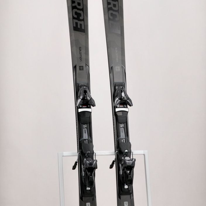 Ανδρικά downhill σκι Salomon S/Force Ti 80 + Z12 GW γκρι L41496000/L4146890010 11