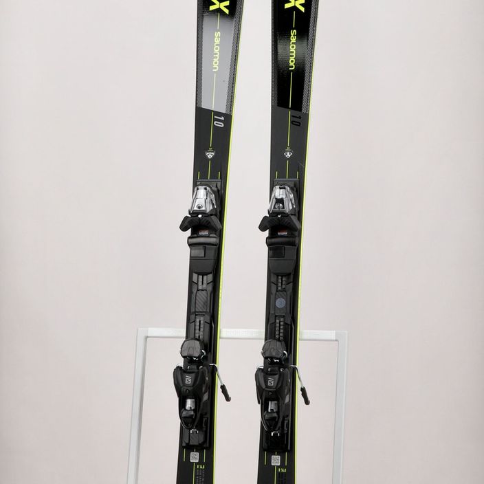 Ανδρικά downhill σκι Salomon S/Max 10 + M11 GW μαύρο L41134300/L4146900010 11