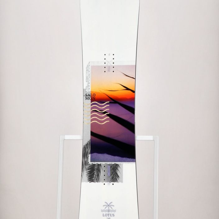 Γυναικείο snowboard Salomon Lotus λευκό L47018600 12