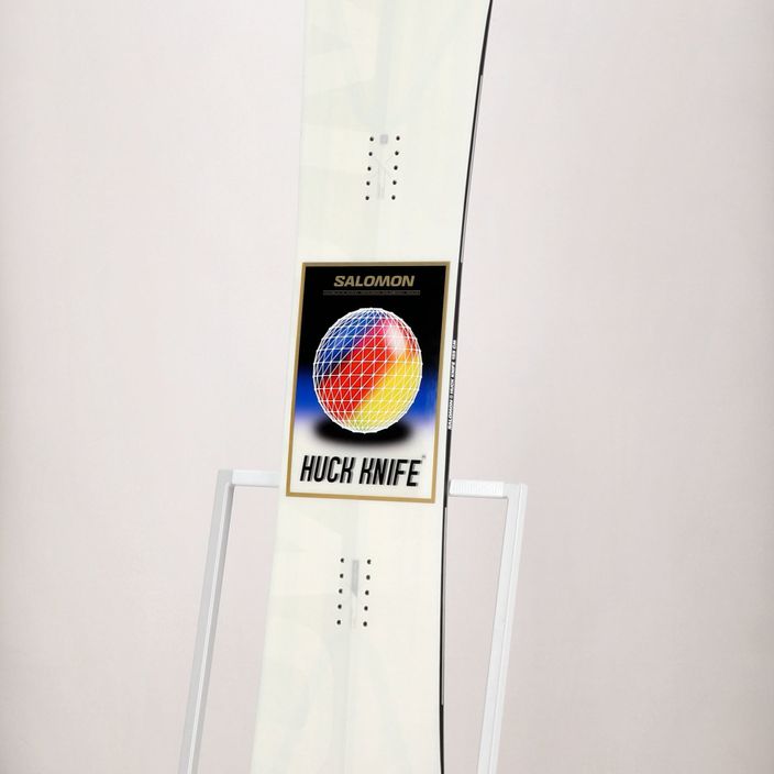 Ανδρικό snowboard Salomon Huck Knife λευκό L47018300 12