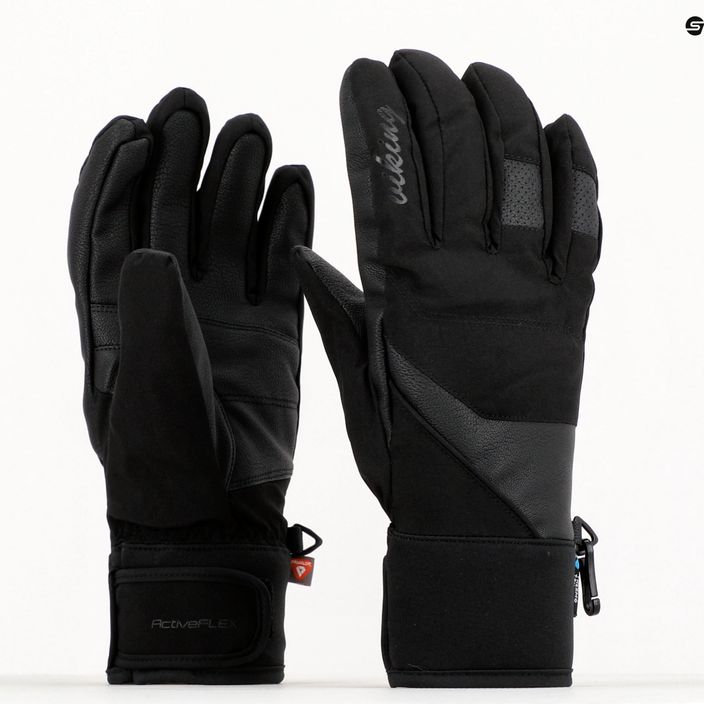 Γυναικεία γάντια σκι Viking Fiorentini Ski μαύρο 113/23/2588/09 9