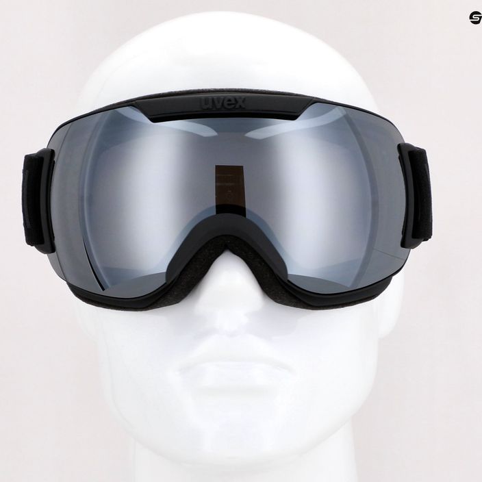 UVEX Downhill 2000 FM γυαλιά σκι μαύρο ματ/καθρέφτης ασημί/καθαρό 55/0/115/2030 8
