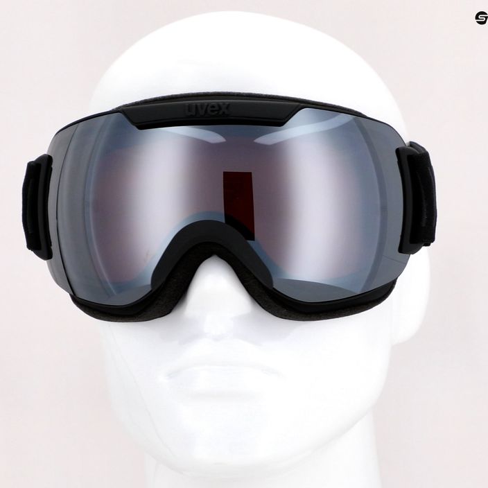 Γυαλιά σκι UVEX Downhill 2000 FM μαύρο ματ/καθρέφτης ασημί/ροζ 55/0/115/2424 8