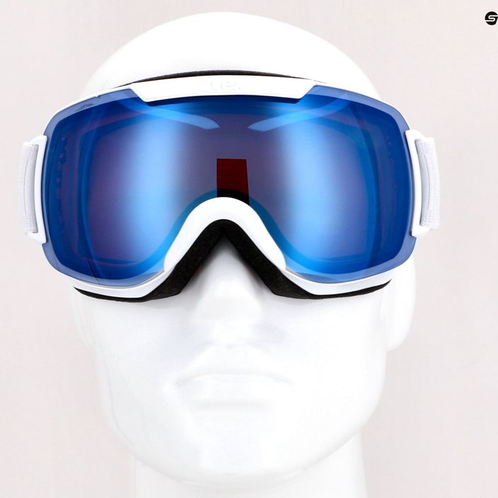 Γυαλιά σκι UVEX Downhill 2000 FM λευκό/μπλε 55/0/115/1024 8