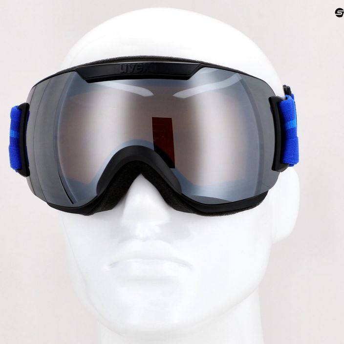 Γυαλιά σκι UVEX Downhill 2000 LM μαύρο/ασημί καθρέφτης 55/0/109/2934 8
