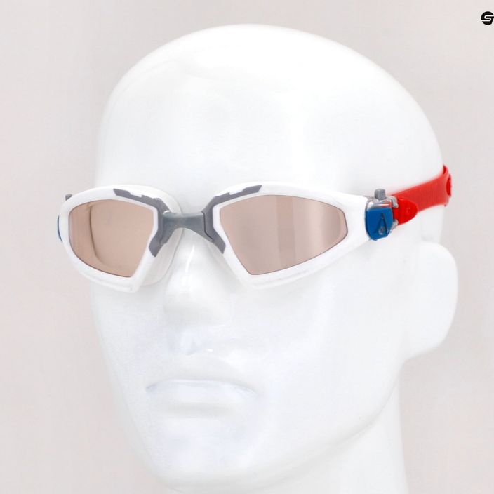 Aquasphere Kayenne Pro λευκά/γκρι/φωτοχρωματικά γυαλιά κολύμβησης EP3040910LPH 7