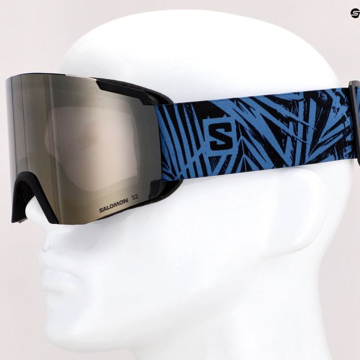 Γυαλιά σκι Salomon S/View μαύρο/χρυσό φλας L47003300 11