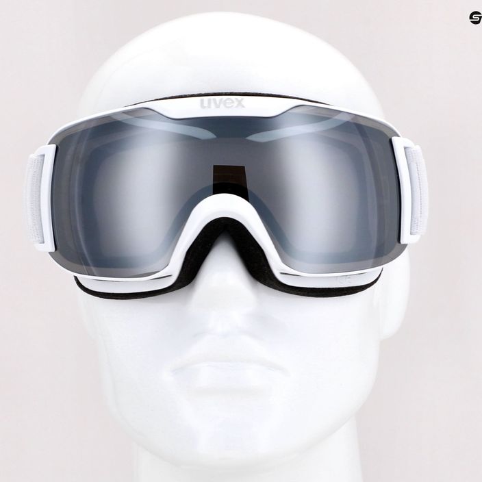 UVEX Downhill 2000 S LM γυαλιά σκι λευκό ματ/καθρέφτης ασημί/καθαρό 55/0/438/1026 8