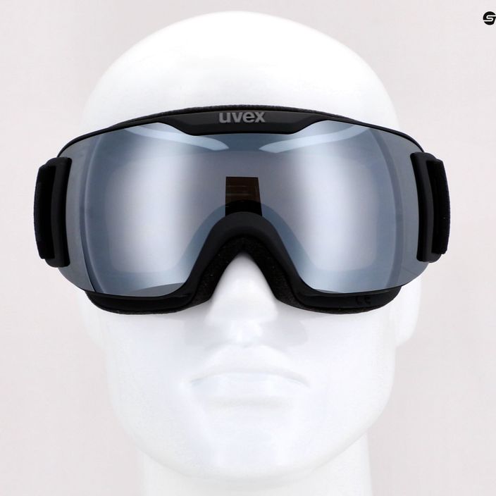 UVEX Downhill 2000 S LM γυαλιά σκι μαύρο ματ/ασημί καθρέφτης/καθαρό 55/0/438/2026 8