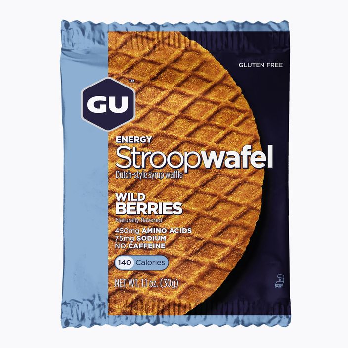 Σνακ GU Energy Stroopwaffle 32 g άγρια μούρα χωρίς γλουτένη