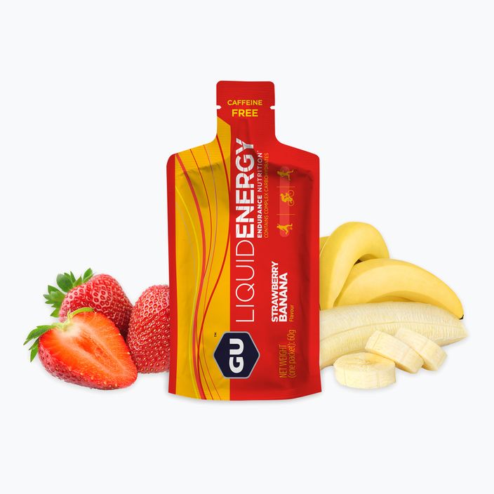 GU Liquid Energy Gel 60 g φράουλα/μπανάνα 2