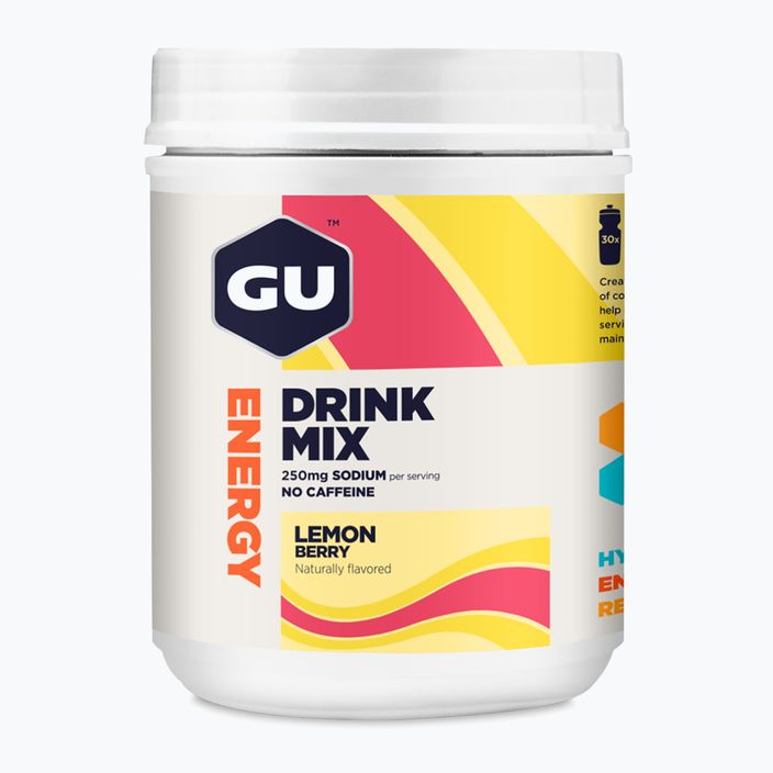 GU Energy Drink Mix 840 g λεμόνι/μύρτι