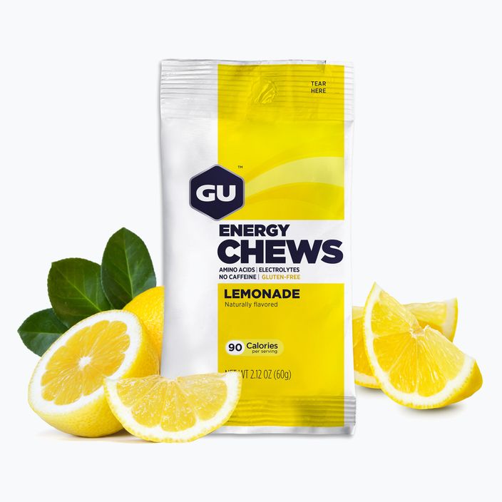 GU Energy Chews 54 g λεμονάδα 2