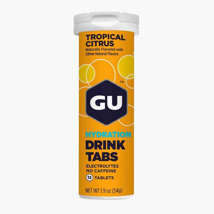 GU Hydration Drink Tabs tropical/citrus 12 ταμπλέτες