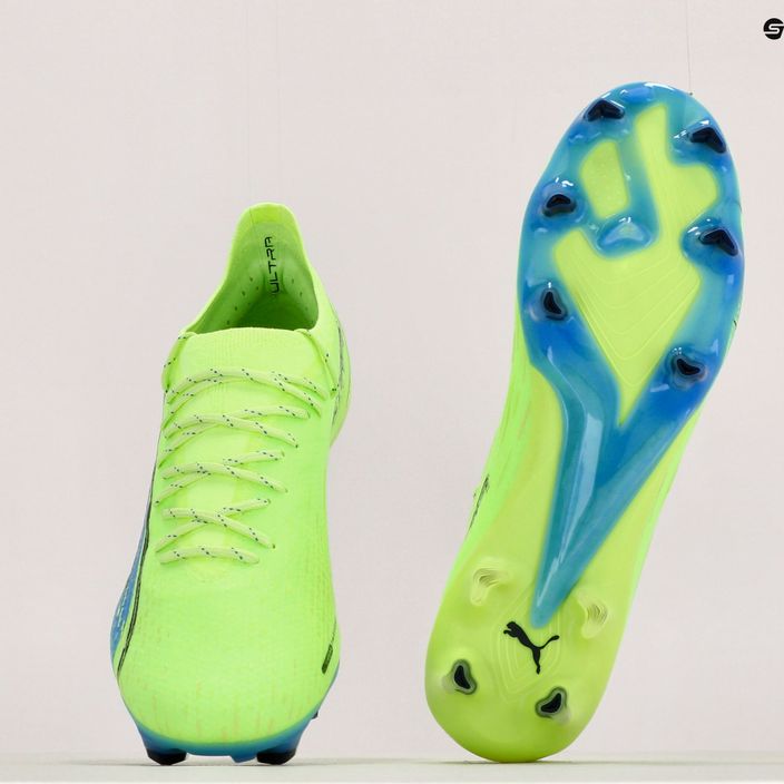 Ανδρικά ποδοσφαιρικά παπούτσια PUMA Ultra Ultimate FG/AG πράσινο 106868 01 11