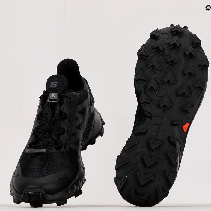 Salomon Supercross 4 γυναικεία παπούτσια για τρέξιμο μαύρο L41737400 15