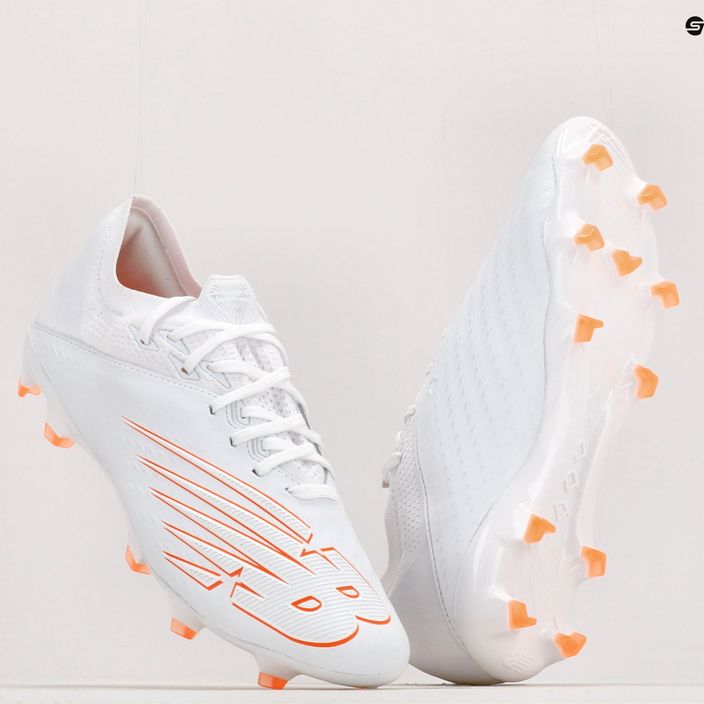 New Balance ανδρικά ποδοσφαιρικά παπούτσια Furon V6+ Pro Leather FG λευκό MSFKFW65.D.080 10
