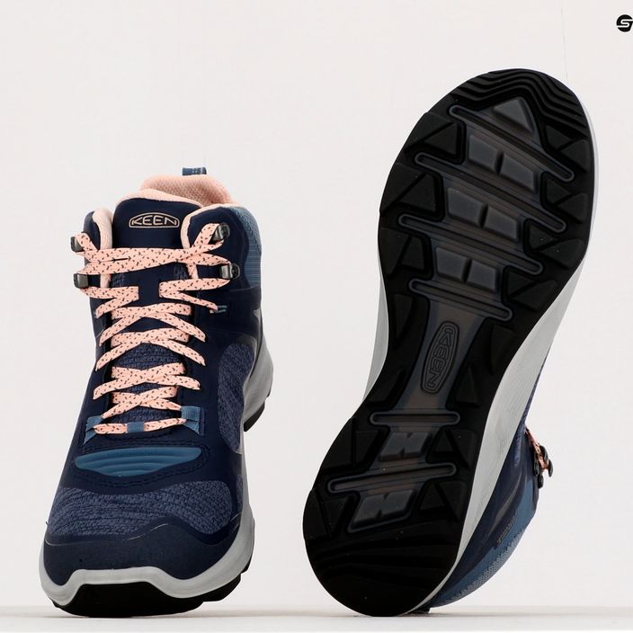 Γυναικεία παπούτσια πεζοπορίας KEEN Terradora Flex Mid navy blue 1026877 12