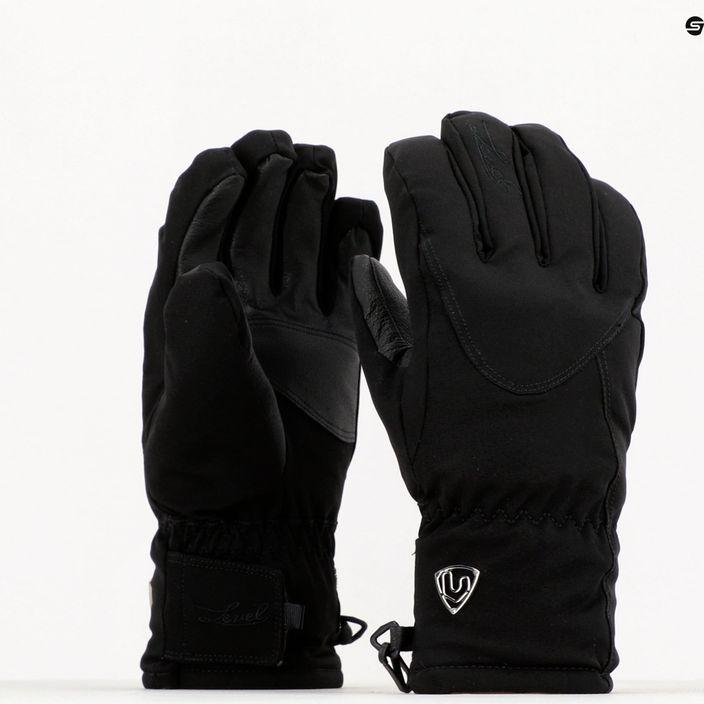 Γυναικεία γάντια σκι Level Alpine 2022 μαύρο 3344WG 9