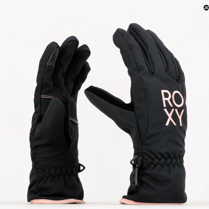 Γυναικεία γάντια snowboard ROXY Freshfields 2021 true black 8
