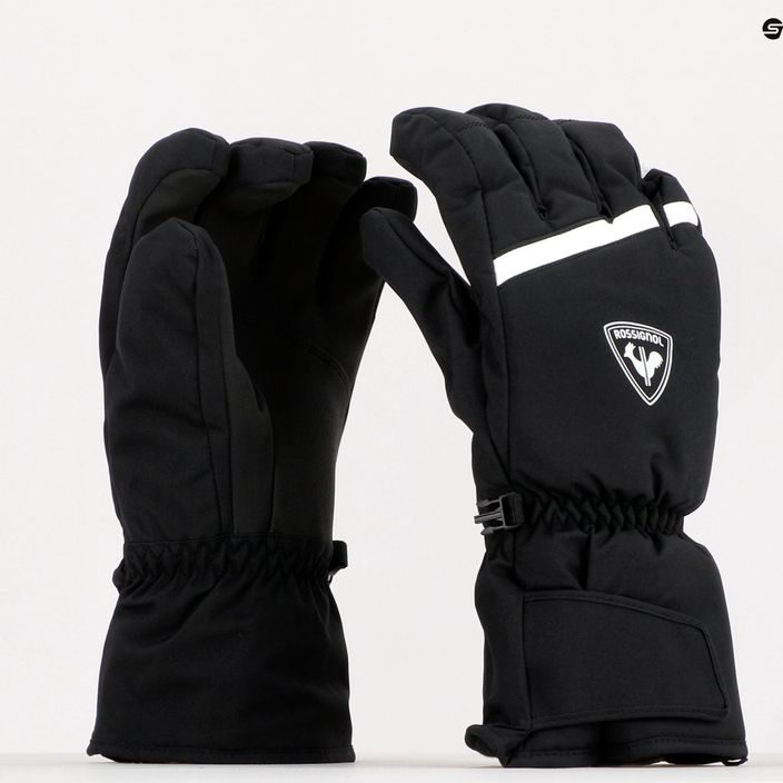 Ανδρικά γάντια σκι Rossignol Perf black/white 8