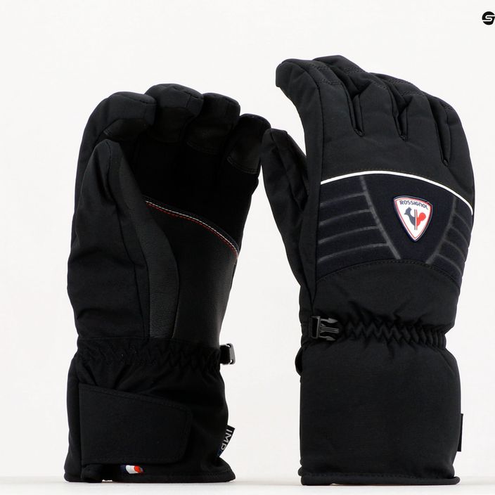 Ανδρικά γάντια σκι Rossignol Legend Impr black 8