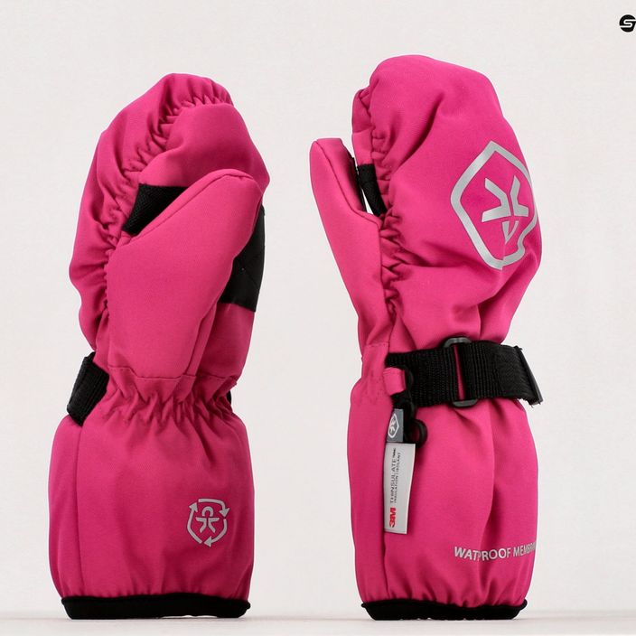 Χρώμα Παιδικά γάντια Αδιάβροχα γάντια του σκι ροζ 740816 7