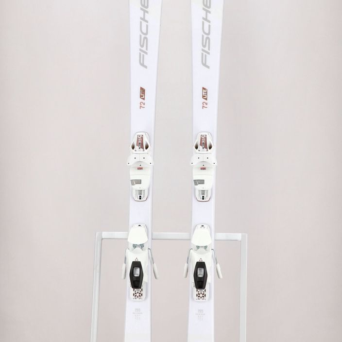 Γυναικείο σκι κατάβασης Fischer RC ONE Lite 72 SLR + RS9 SLR λευκό A15221 T51221 13