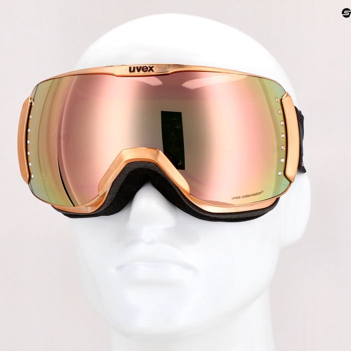 UVEX γυαλιά σκι Dh 2100 WE ροζ χρώμιο/καθρέφτης ροζ colorvision πράσινο 55/0/396/0230 11