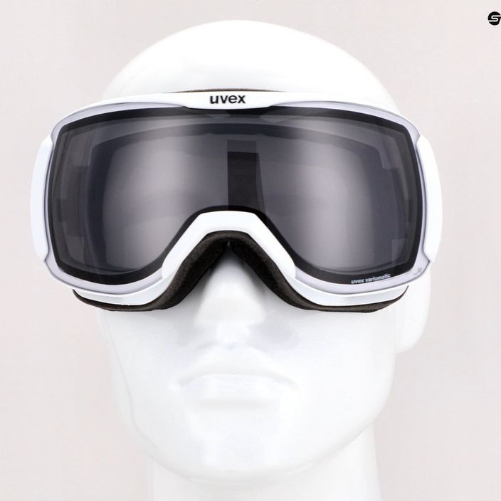 Γυαλιά σκι UVEX Downhill 2100 VPX λευκά/αυτόματα polavision 55/0/390/1030 11