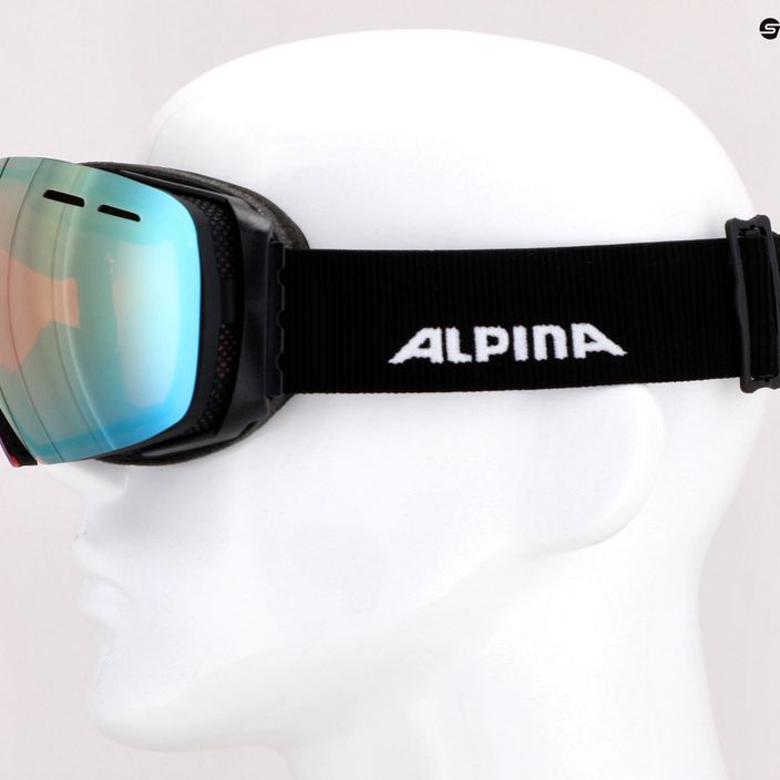 Γυαλιά σκι Alpina Granby QV black matt/gold sph 10