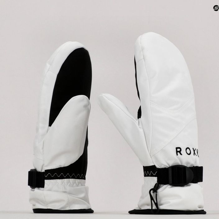Γυναικεία γάντια snowboard ROXY Jetty Solid Mitt 2021 white 7