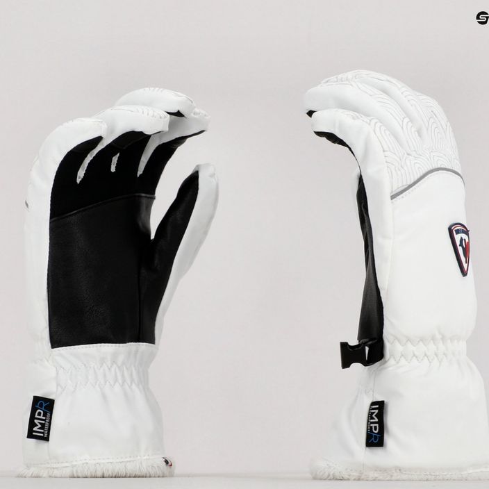 Γυναικεία γάντια σκι Rossignol Romy Impr G white 7