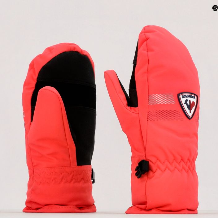 Παιδικά γάντια σκι Rossignol Roc Impr M pink 6