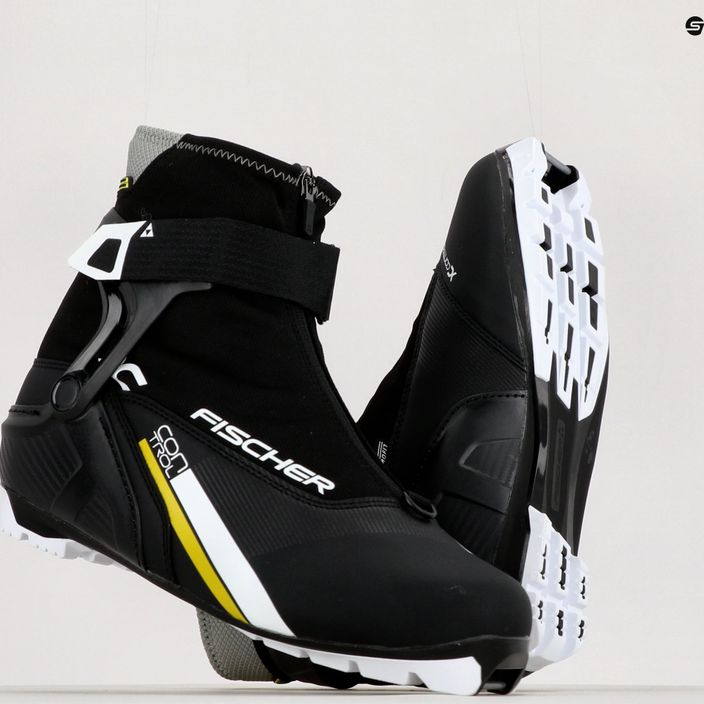 Fischer XC Control μπότες σκι ανωμάλου δρόμου μαύρες και λευκές S20519,41 18