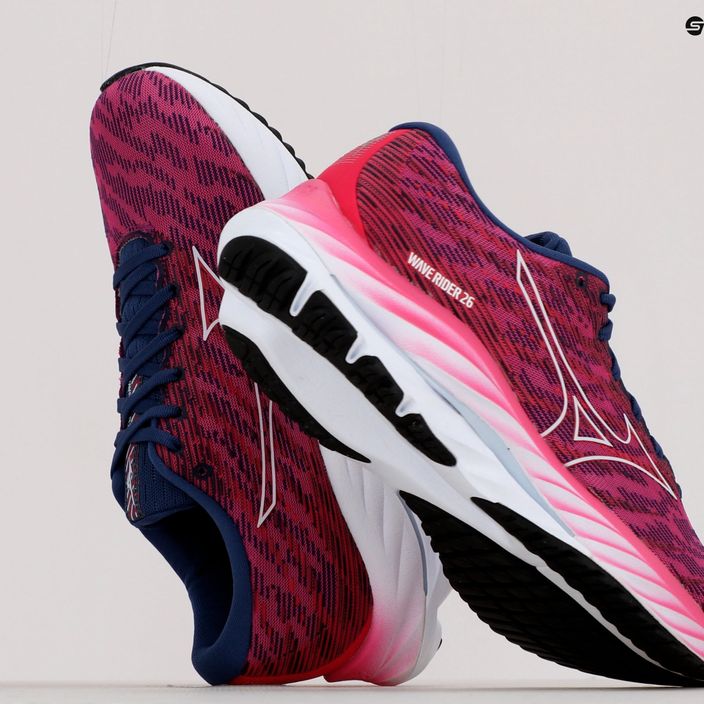 Γυναικεία παπούτσια για τρέξιμο Mizuno Wave Rider 26 ροζ J1GD220327 14