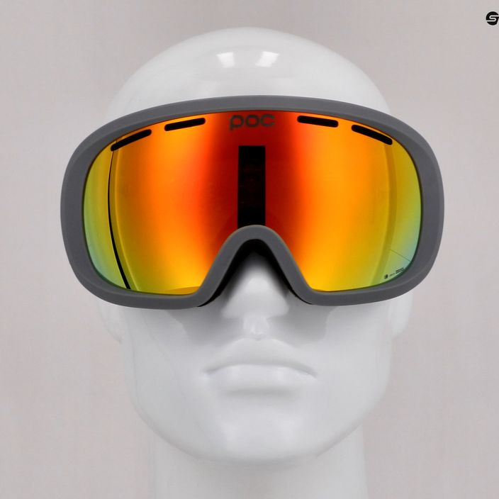 Γυαλιά σκι POC Fovea Mid Clarity pegasi grey/spektris orange 6