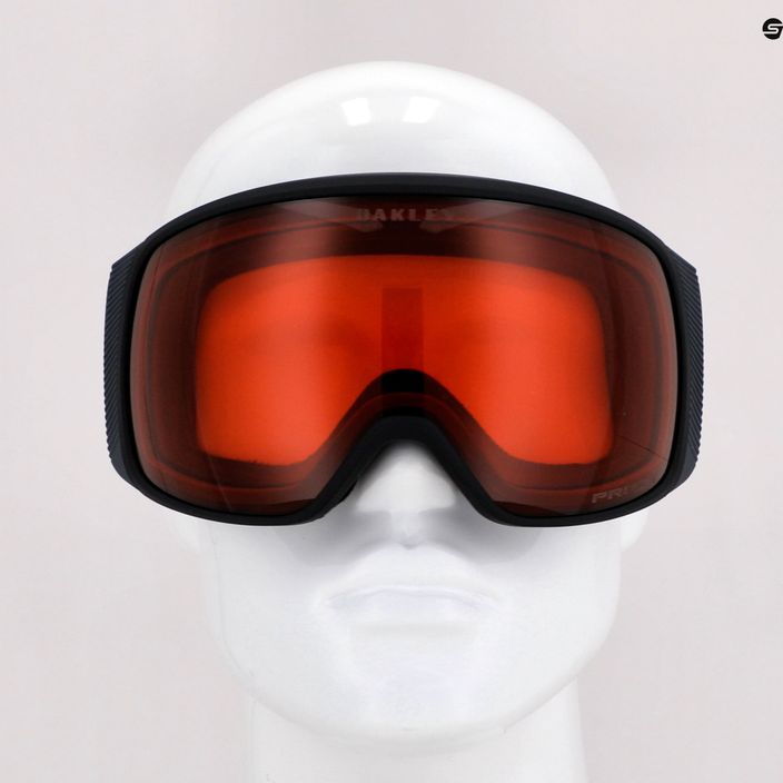 Oakley Flight Tracker ματ μαύρο/prizm snow rose γυαλιά σκι OO7104-05 5