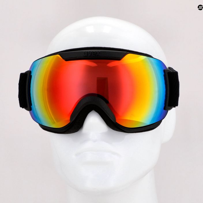 Γυαλιά σκι UVEX Downhill 2000 FM μαύρο ματ/ρανόβουνο ροζ 55/0/115/26 7