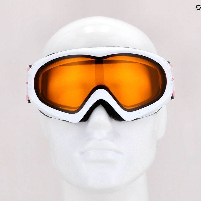 UVEX γυαλιά σκι Cevron λευκό ροζ/lasergold lite clear 55/0/036/16 7