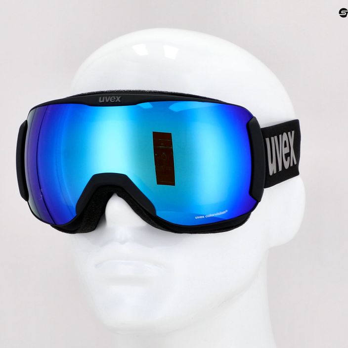 UVEX Downhill 2100 CV γυαλιά σκι μαύρο ματ/καθρέφτης μπλε colorvision πράσινο 55/0/392/20 7