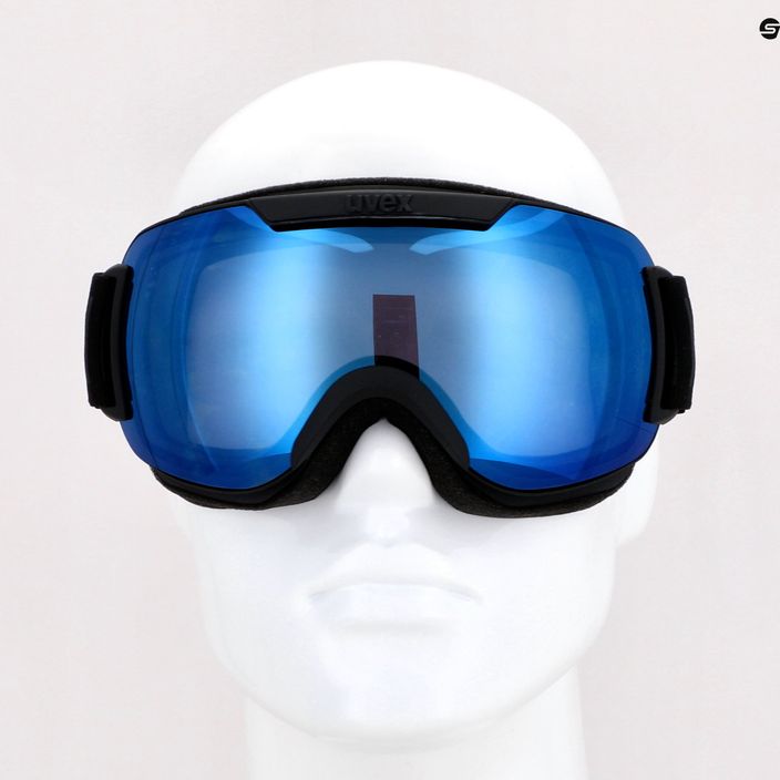 UVEX Downhill 2000 FM γυαλιά σκι μαύρο ματ/καθρέφτης μπλε/καθαρό 55/0/115/24 6