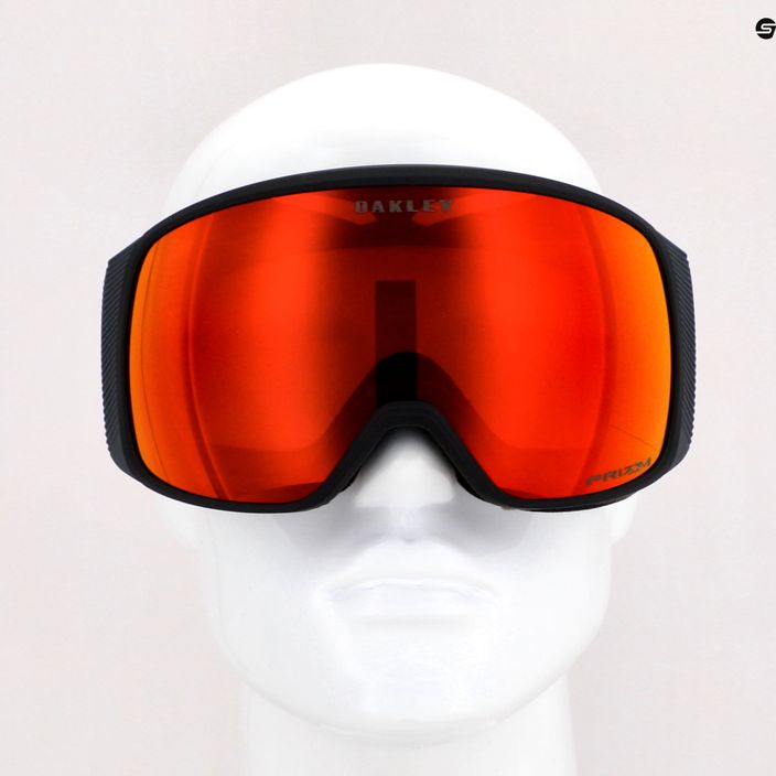 Oakley Flight Tracker ματ μαύρο/prizm snow torch iridium γυαλιά σκι OO7104-07 5