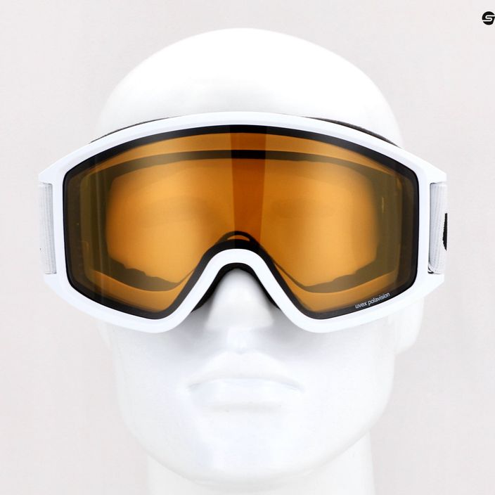UVEX γυαλιά σκι G.gl 3000 P λευκό ματ/polavision καφέ διαφανές 55/1/334/10 10