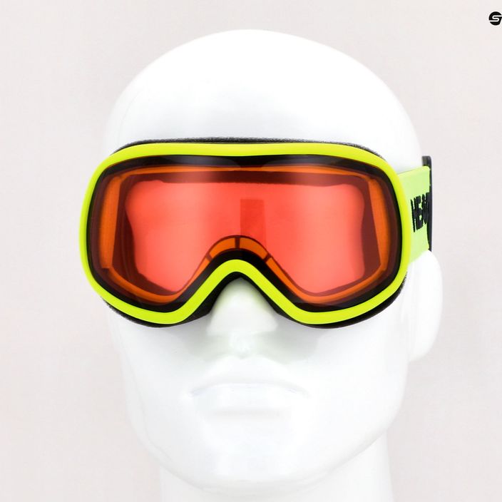 HEAD Ninja κόκκινα/κίτρινα παιδικά γυαλιά σκι 395420 9