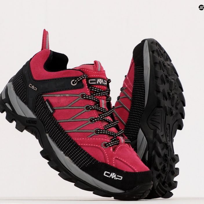 Γυναικείες μπότες πεζοπορίας CMP Rigel Low ροζ 3Q13246 15