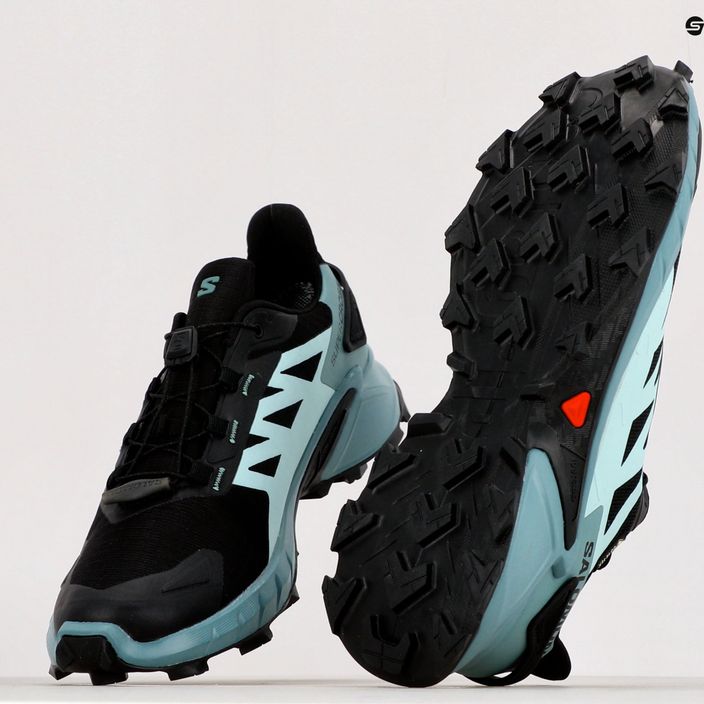 Γυναικεία παπούτσια για τρέξιμο Salomon Supercross 4 GTX μαύρο-μπλε L41735500 21